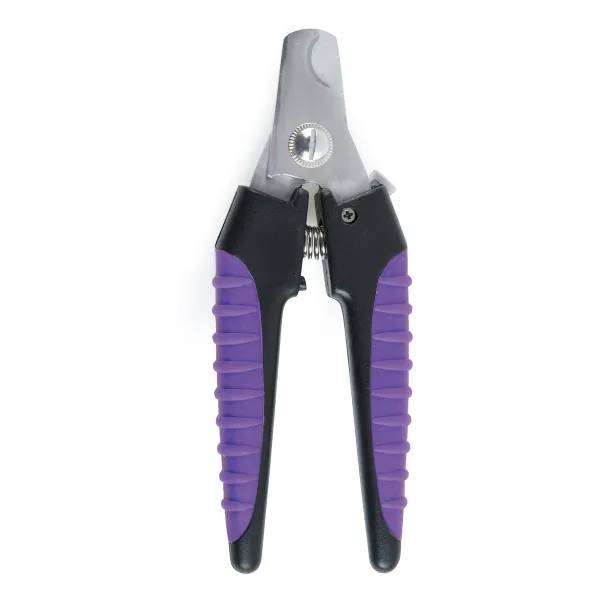 Master Grooming Tools Large Purple Ergonomic Dog Nail Clippers