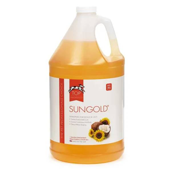 Top Performance SunGold Dog Grooming Shampoo Gallon