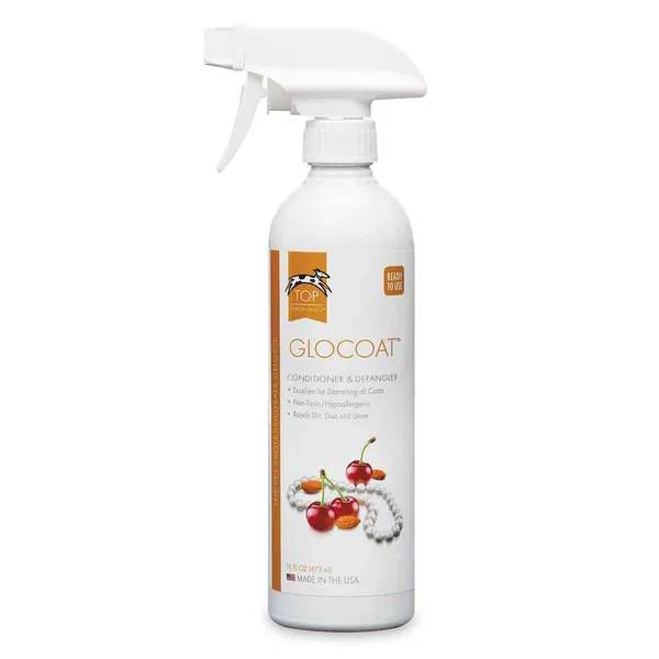 Top Performance GloCoat Dog Grooming Conditioner Spray 16oz
