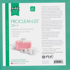 Top Performance ProClean 35 Dog Grooming Shampoo 2.5Gal