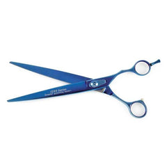 Master Grooming Tools 5200 Blue Titanium Straight 8.5In