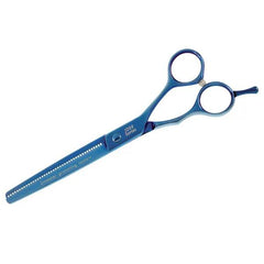 Master Grooming Tools 5200 Series Blue Titanium Thinning Shears