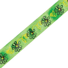 Top Performance Flowers Printed Ribbon Rolls, 50-Yard