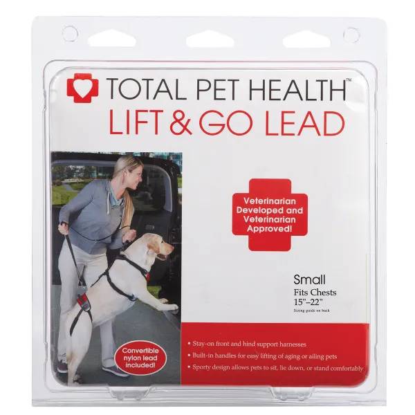 Total Pet Health Lift & Go Lead S Red