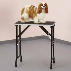 Master Equipment Adjustable Height Dog Grooming Table 30x18In