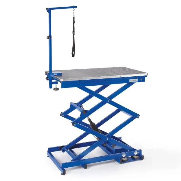 Master Equipment X-Tend Electric Dog Grooming Table Blue