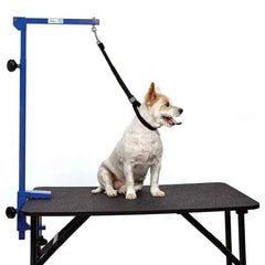 Master Equipment Foldable Grooming Arm w/ Aluminum Clamp Blue