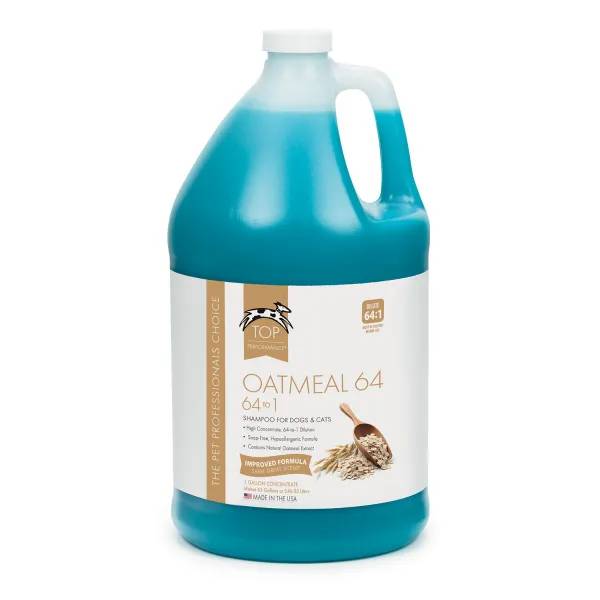 Top Performance 64 to 1 High Concentrate Oatmeal Dog Grooming Shampoo