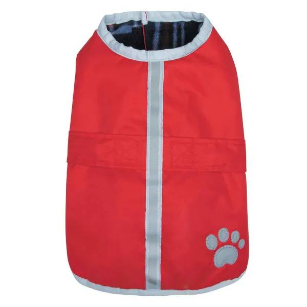 Zack & Zoey Nor'Easter Blanket Coat XL Tomatoe Red