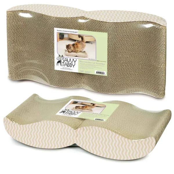 Savvy Tabby Muscratchio Cat Scratchers