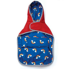 Zack & Zoey Reversible Pocket Raincoat Red XS