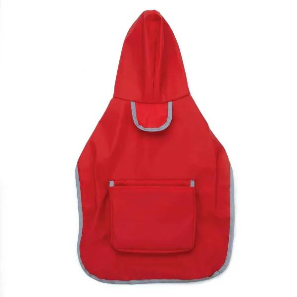 Zack & Zoey Reversible Pocket Raincoat Red XS