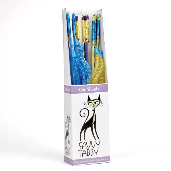 Pet Park Blvd Fancy Cat Teasers 12pc PDQ