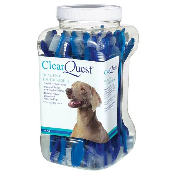 ClearQuest Dual-End Toothbrushes 50-Pack