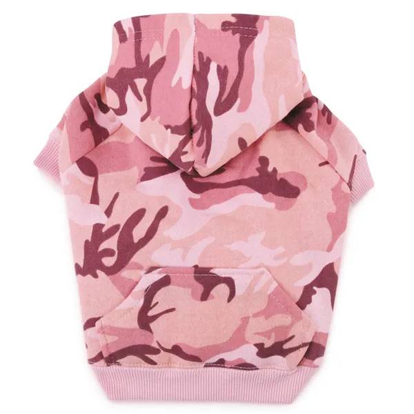 Casual Canine Camo Hoodie XXL Pink