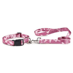 Casual Canine Camo Lead 6Ftx1In Pink