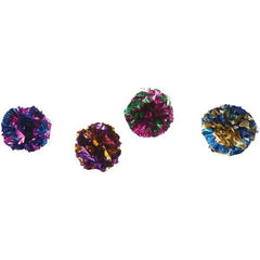 Zanies Mylar Balls Cat Toys Canister 35 pc