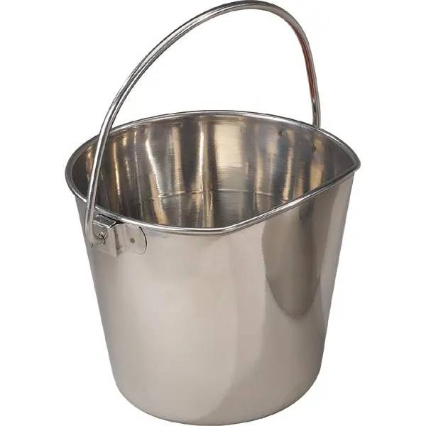 ProSelect Stainless Flat Sided Pail 6Qt