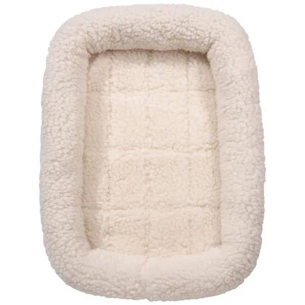 Slumber Pet Sherpa Crate Bed M