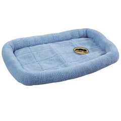 Slumber Pet Sherpa Crate Bed M/L Blue