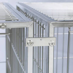 ProSelect Modular Cage Connectors Stainless Steel 4Pk