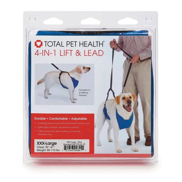 Total Pet Health Lift & Lead 4 in1 XXXLarge Blue