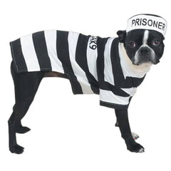 Casual Canine Prison Pooch Costume L
