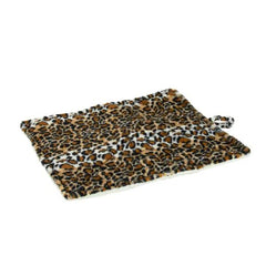 Meow Town ThermaPet Cat Mat Leopard Brown