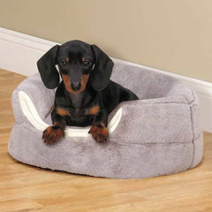 Slumber Pet ThermaPet Cuddler Beds Gray
