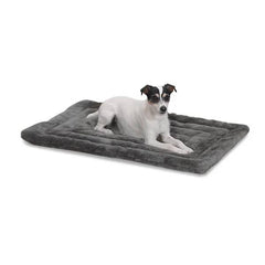 Slumber Pet Plush Mat M 23x16In Gray