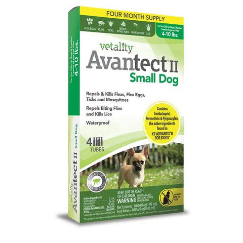 Vetality Naturals Flea & Tick Spot On Small Dogs 4 Month