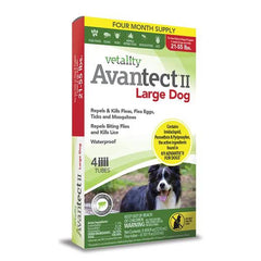 Vetality Avantect II Spot On Large Dogs 4 Month