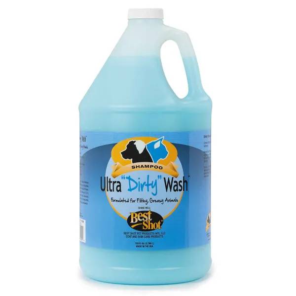 Best Shot Ultra Dirty Wash Dog Grooming Shampoo Gallon