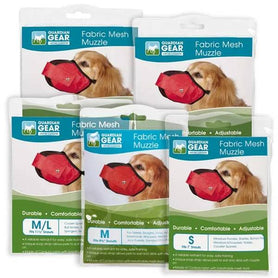 Guardian Gear Fabric Mesh Muzzle M/L Red