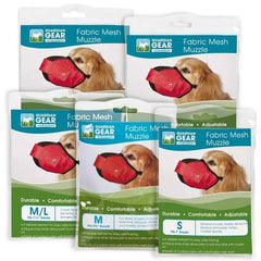 Guardian Gear Fabric Mesh Muzzle M/L Red