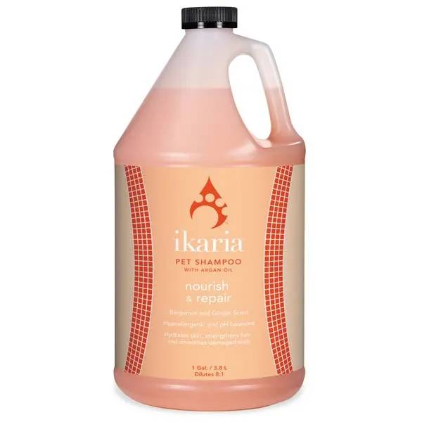 ikaria Nourish Dog Grooming Shampoo Repair Gallon