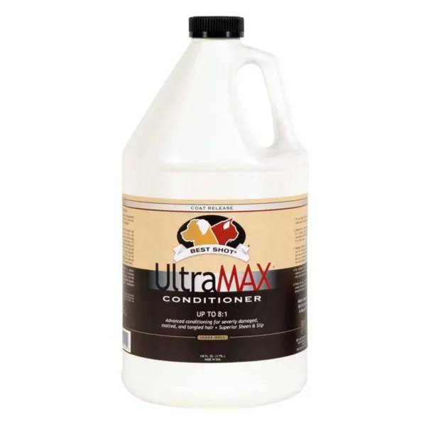 Best Shot UltraMax Pro Dog Grooming Conditioner Gallon