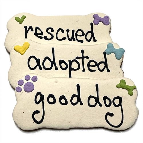 Bubba Rose Rescue Trio Bones Peanut Butter Dog Treats