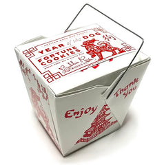 Bubba Rose Fortune Cookie Dog Treat Box-Contains 12 cookies