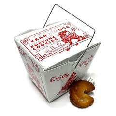 Bubba Rose Fortune Cookie Dog Treat Box-Contains 12 cookies