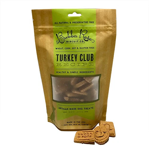 Bubba Rose Turkey Club Dog Biscuits
