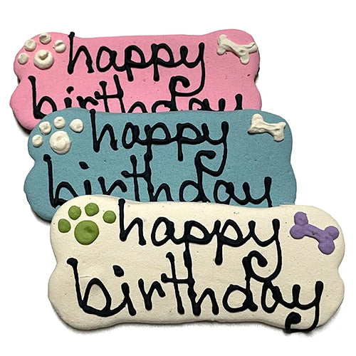 Bubba Rose Birthday Bones Peanut Butter Dog Treats