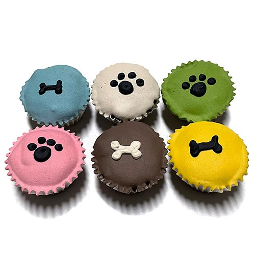 Bubba Rose Mini Cupcakes Peanut Butter Dog Treats