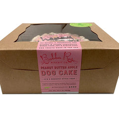 Bubba Rose Pink Peanut Butter Dog Cake