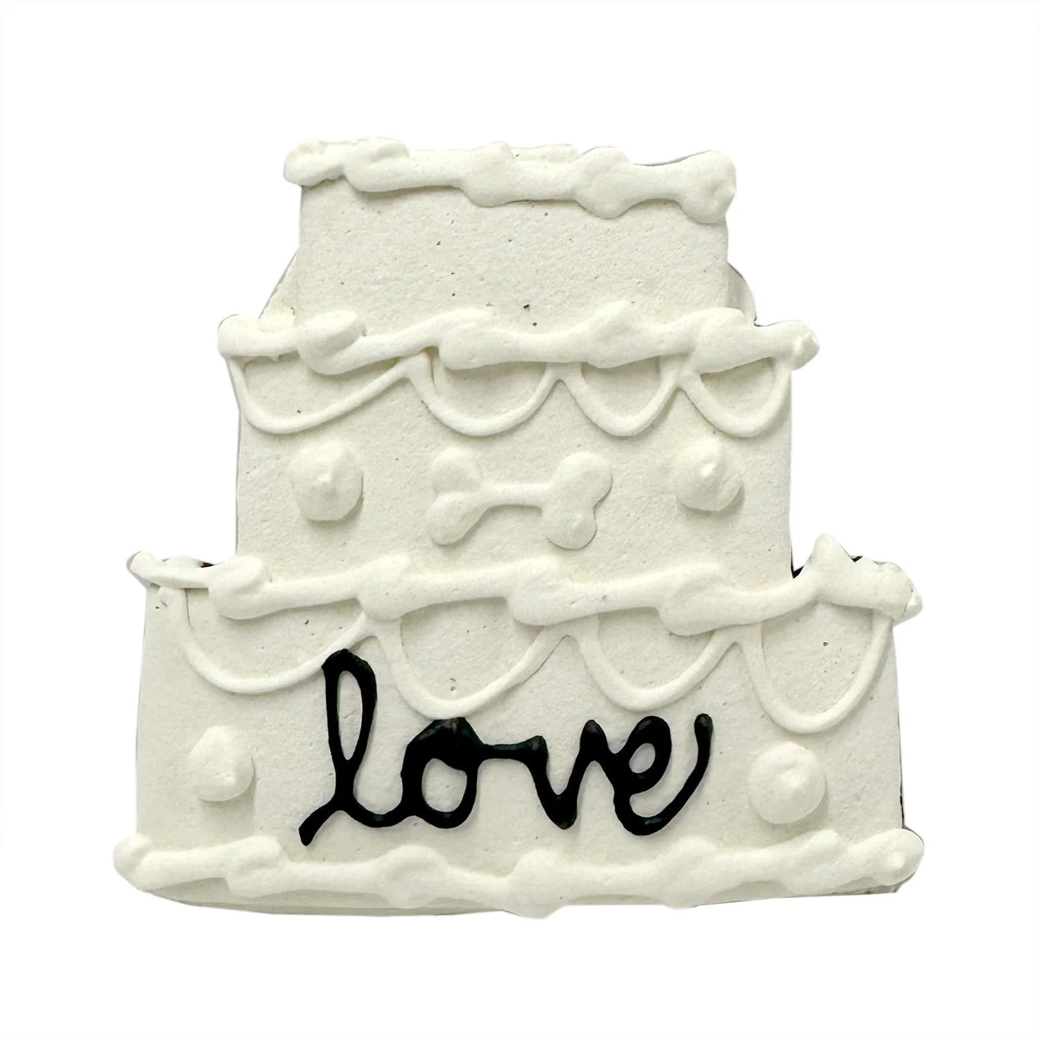 Bubba Rose Wedding Cake Peanut Butter Dog Treats