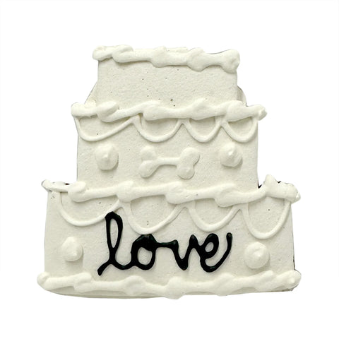Bubba Rose Wedding Cake Peanut Butter Dog Treats