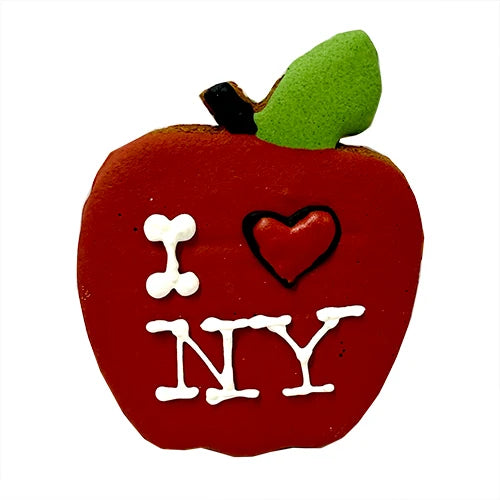 Bubba Rose NYC Big Apple Peanut Butter Dog Treats