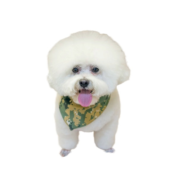 Digital Camo Bandana, Green,Medium, (Pack of 10)