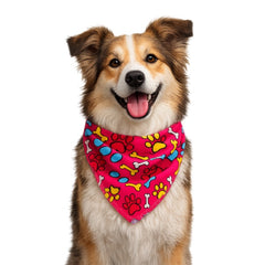 Paws & Bones, Pink,Small, (Pack of 10)