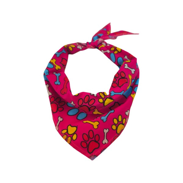 Paws & Bones, Pink,Small, (Pack of 10)